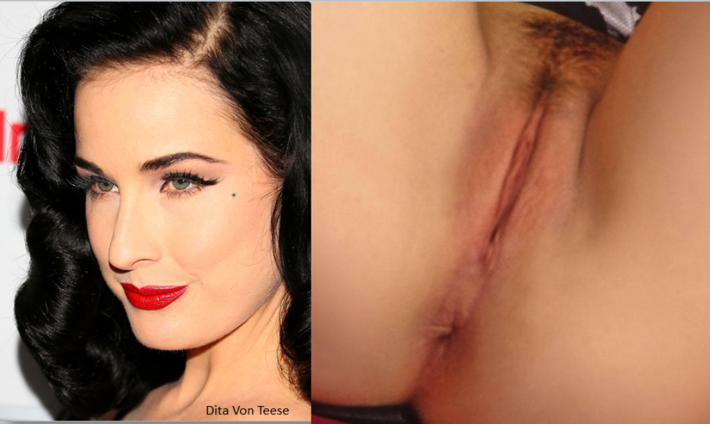 Nackte Dita Von Teese In Pussy Portraits