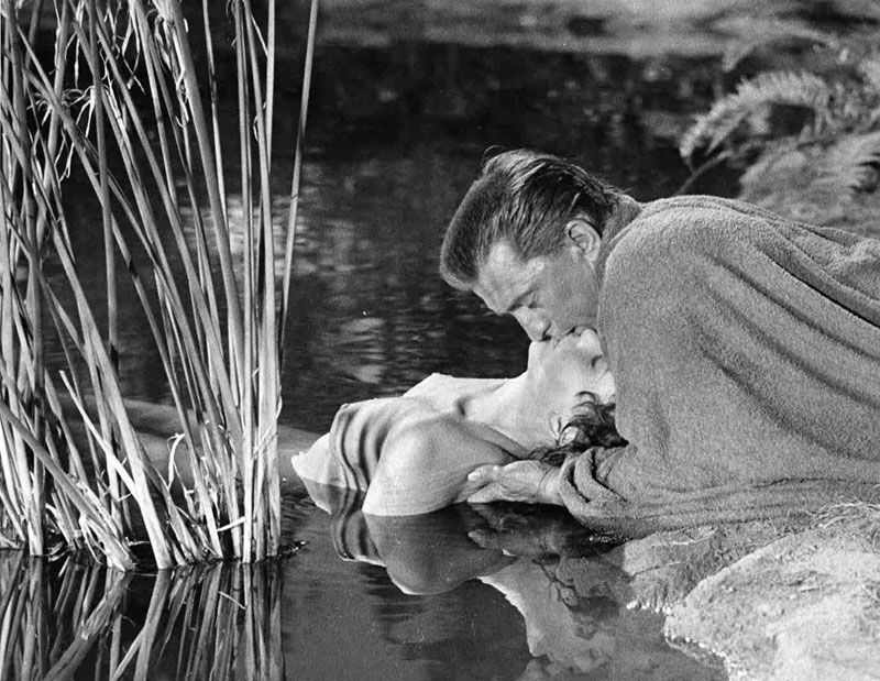 Nackte Jean Simmons In Spartacus