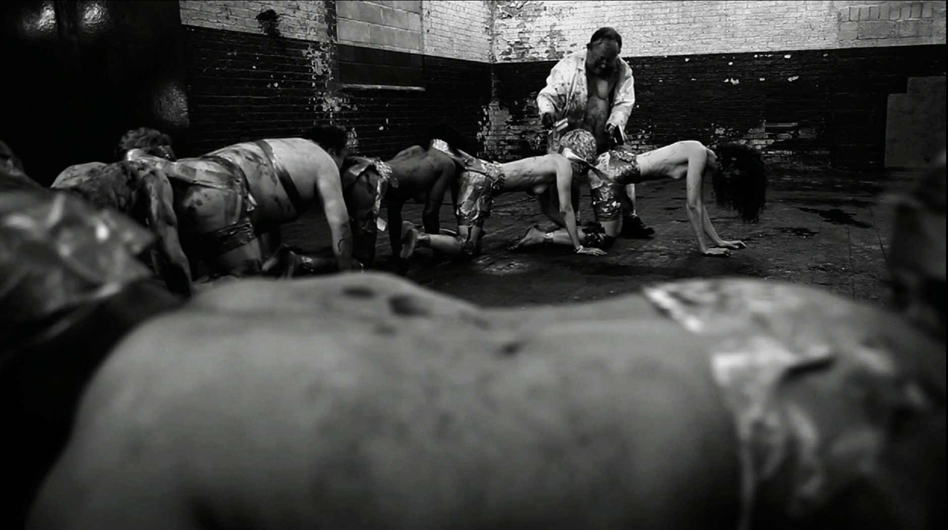 Human centipede grossest scene