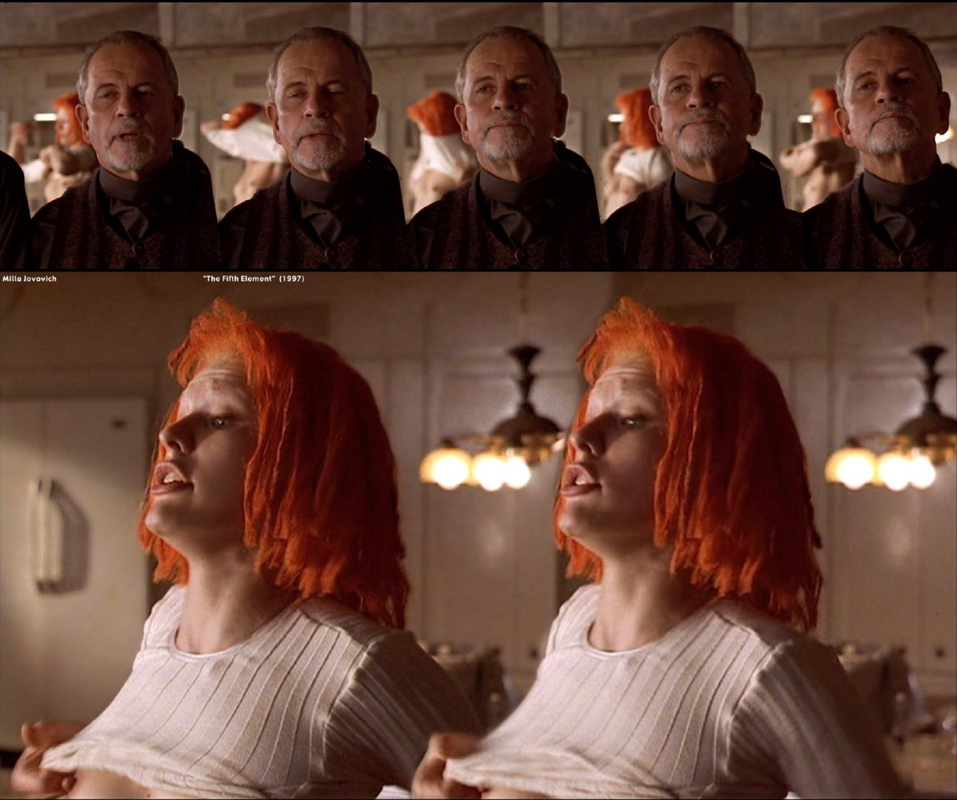 Nackte Milla Jovovich In The Fifth Element 