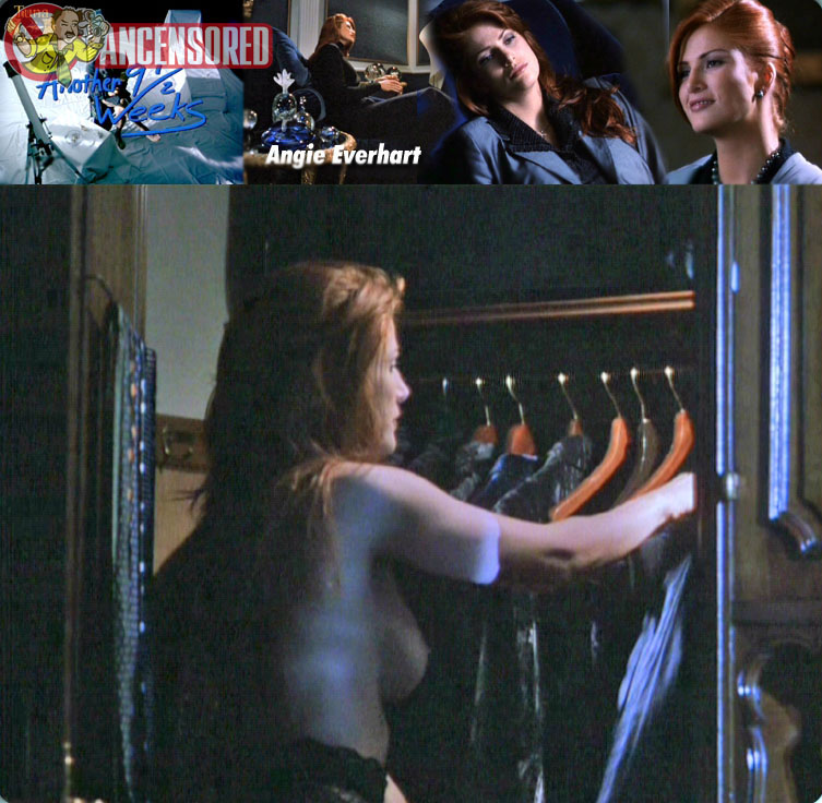 Angie Everhart nude pics.