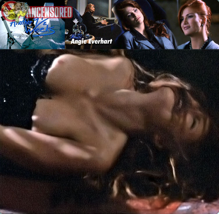 Angie Everhart nude pics.