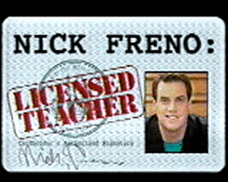 Nick Freno: Licensed Teacher nacktszenen